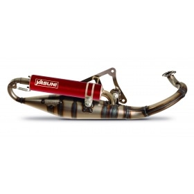 Exhaust Yasuni R-Pro Peugeot liegend / Morini Red