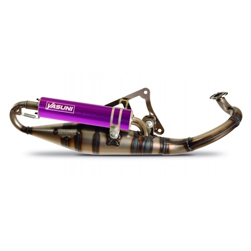Exhaust Yasuni R-Pro Peugeot liegend / Morini Purple Exhaust Yasuni R-Pro Peugeot liegend / Morini Purple