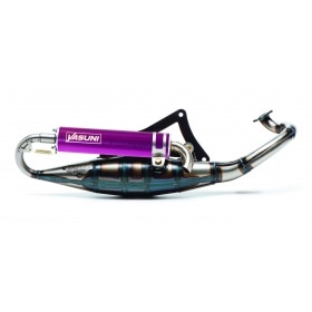 Exhaust Yasuni R Peugeot liegend / Morini Purple