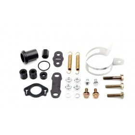 Exhaust Yasuni Cross HM black / blue Derbi X-treme