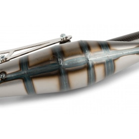 Izplūdes Yasuni Z Black Edition Piaggio NRG / Typhoon oglekļa izskats