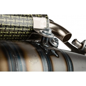 Izplūdes Yasuni Z Piaggio NRG / Typhoon oglekļa izskats/Aramid