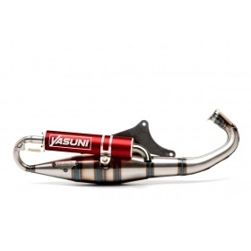 Yasuni Exhaust C16 Red fortuna Piaggio