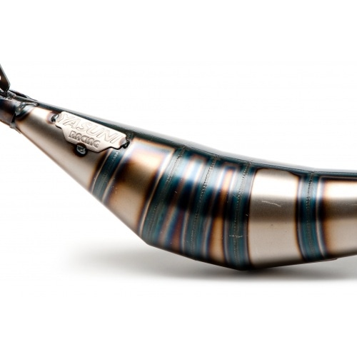 Exhaust Yasuni R3 black / blue AM6 / Derbi Exhaust Yasuni R3 black / blue AM6 / Derbi