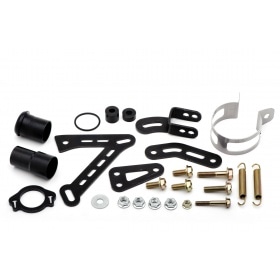 Exhaust Yasuni R3 black / red AM6 / Derbi