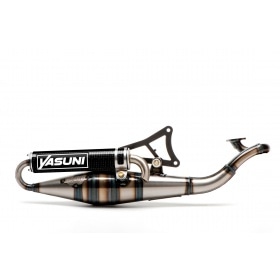 Izplūdes Yasuni Z Black Edition Yamaha Aerox / MBK Nitro oglekļa izskats