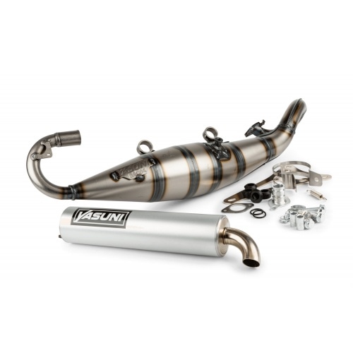 Выхлоп Yasuni R Yamaha Aerox / MBK Nitro алюминий Выхлоп Yasuni R Yamaha Aerox / MBK Nitro алюминий