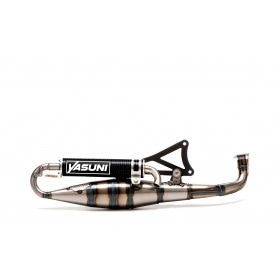 Izplūdes Yasuni Carrera 16 Black Edition Yamaha Aerox / MBK Nitro oglekļa izskats