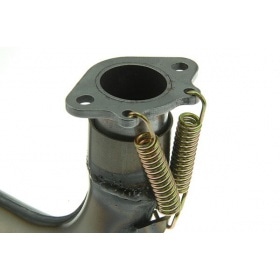 Izplūdes Yasuni Carrera 16 Black Edition Yamaha Aerox / MBK Nitro oglekļa izskats