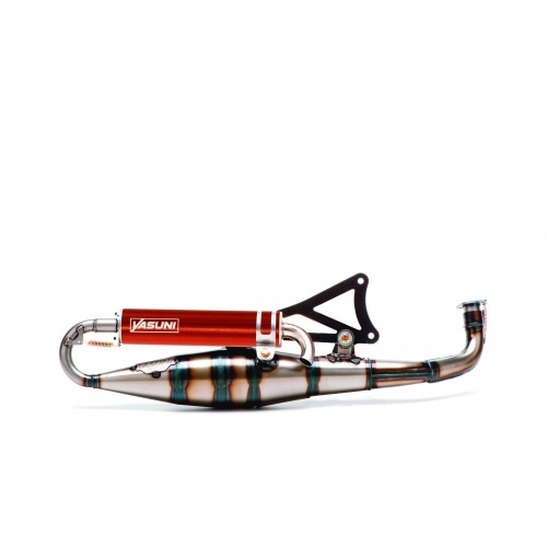 Exhaust Yasuni C16 Minarelli horizontal Orange Exhaust Yasuni C16 Minarelli horizontal Orange