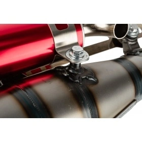 Yasuni Exhaust C16 Red fortuna Minarelli horizontal (Yamaha Aerox)