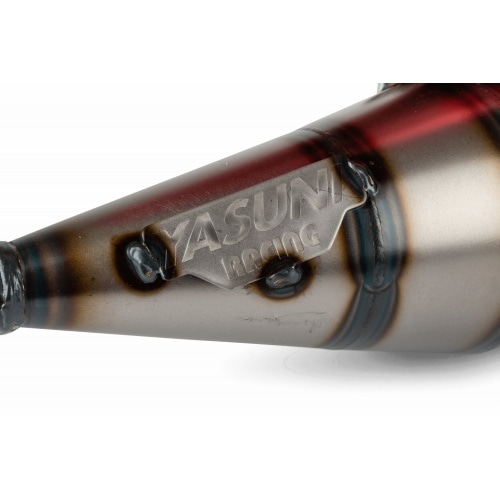 Выхлоп Yasuni C21 Red fortuna Minarelli горизонтальный (Yamaha Aerox) Выхлоп Yasuni C21 Red fortuna Minarelli горизонтальный (Yamaha Aerox)