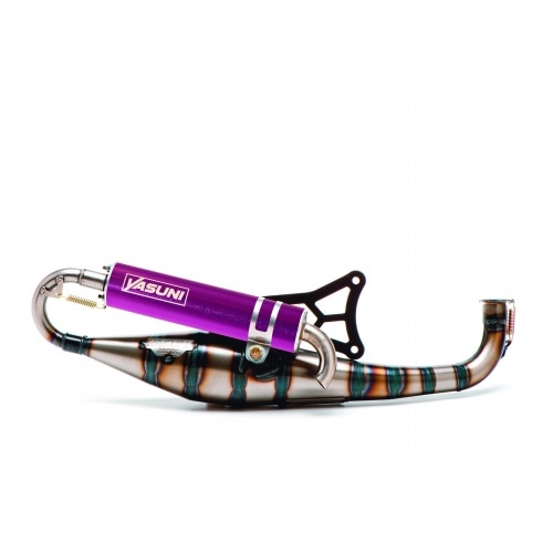Exhaust Yasuni C21 Minarelli horizontal Purple Exhaust Yasuni C21 Minarelli horizontal Purple