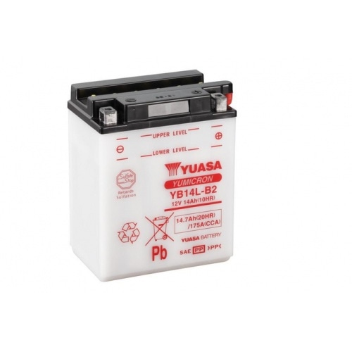Battery Yuasa YuMicron YB14L-B2 (delivered without acid) Battery Yuasa YuMicron YB14L-B2 (delivered without acid)