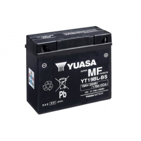 Battery Yuasa YT19BL-BS DRY MF maintenance free (delivered ready-to-use)
