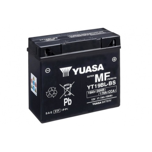 Battery Yuasa YT19BL-BS DRY MF maintenance free (delivered ready-to-use) Battery Yuasa YT19BL-BS DRY MF maintenance free (delivered ready-to-use)