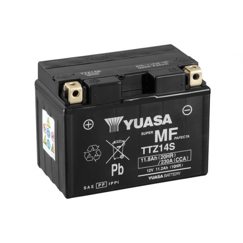 Battery Yuasa TTZ14S DRY MF maintenance free (delivered ready-to-use) Battery Yuasa TTZ14S DRY MF maintenance free (delivered ready-to-use)
