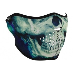 Half Face Mask Zanheadgear Paint Skull