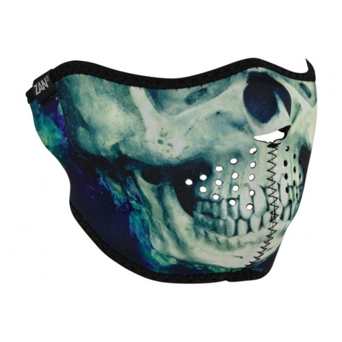 Half Face Mask Zanheadgear Paint Skull Half Face Mask Zanheadgear Paint Skull