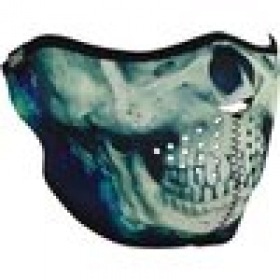 Half Face Mask Zanheadgear Paint Skull