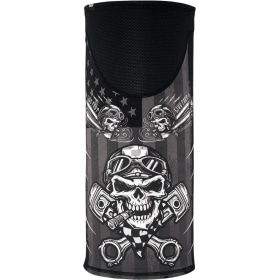 e Motley Tube Zanheadgear Sportflex vējnecaurlaidīgs Biker Skull