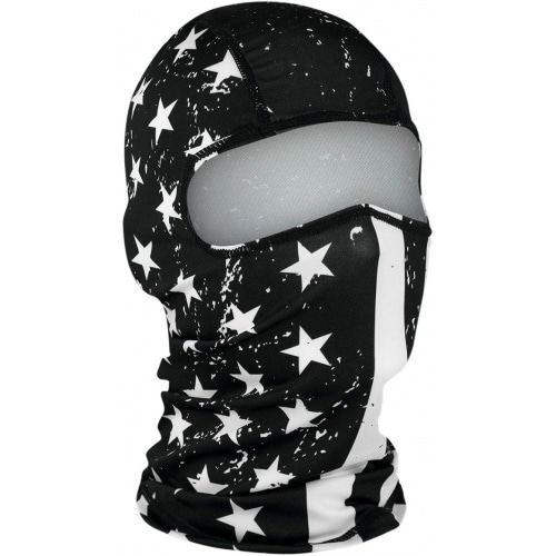 Balaclava Zanheadgear Poliesters Melns/balts karogs Balaclava Zanheadgear Poliesters Melns/balts karogs