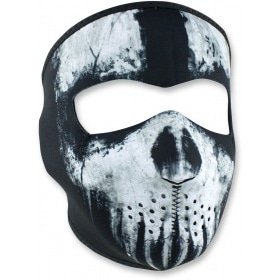 Full Face Mask neoprene Zanheadgear Ghost Skull