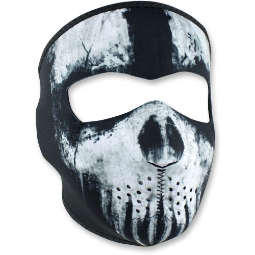 Full Face Mask neoprene Zanheadgear Ghost Skull Full Face Mask neoprene Zanheadgear Ghost Skull