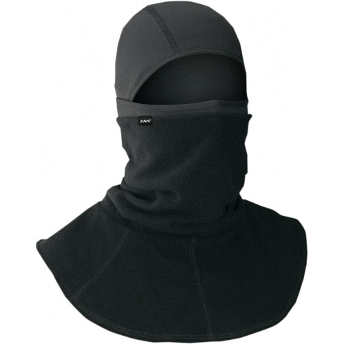Balaclava Zanheadgear ar kakla getru Melns Balaclava Zanheadgear ar kakla getru Melns